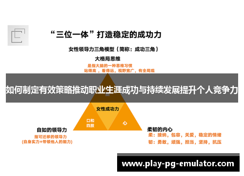 如何制定有效策略推动职业生涯成功与持续发展提升个人竞争力
